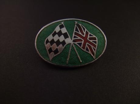 Motorrace geblokte vlag (finishvlag),Engeland